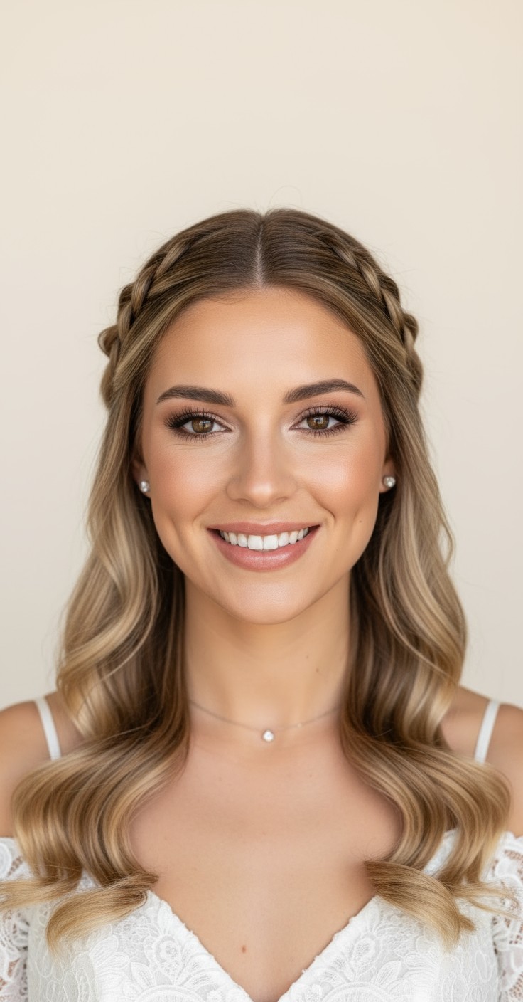 After Braids With Curls At The End